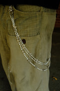 28' Baroque Pearl Belt Chain